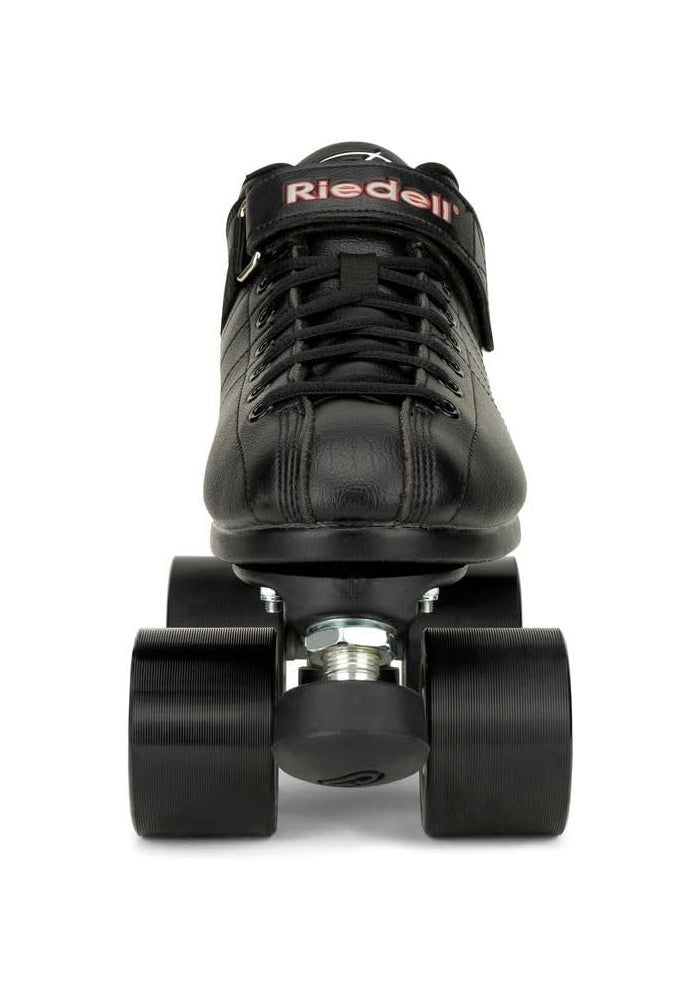 Riedell R3 Quad Roller Skates for Indoor/Outdoor Use - Black - Size 6 - Image 5